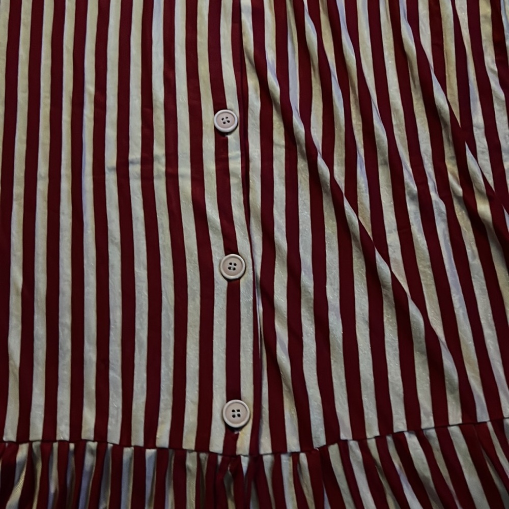 💚Zara Two-Tone Striped Dress 👗 - Picture 8 of 11